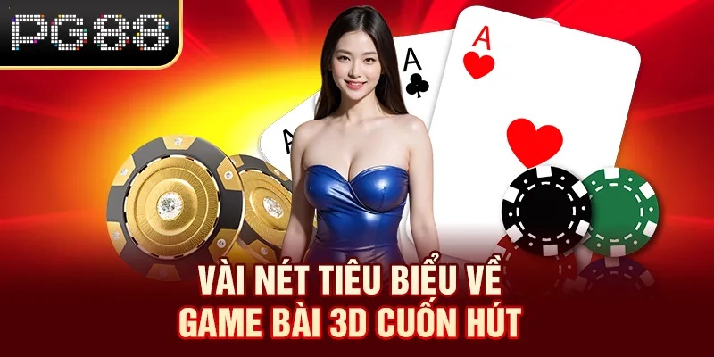 Game Bài 3D - Sòng Bài Đẳng Cấp Chuẩn Quốc Tế Tại Gia Vài nét tiêu biểu về game bài 3D cuốn hút